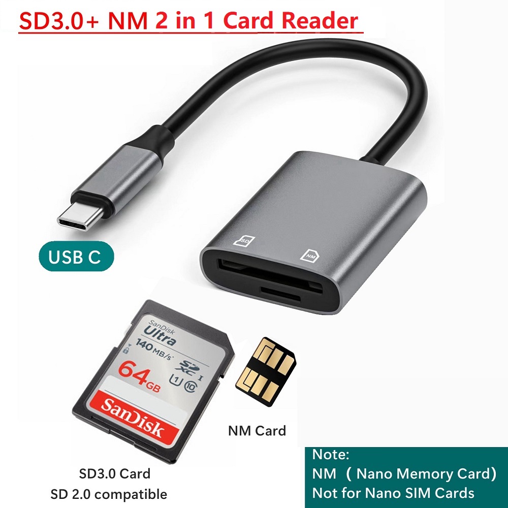Sd Card Module - Type C Nano Memory Card Reader