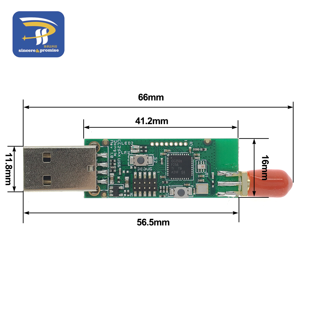Sniffer Bare Board Packet Prot - огляд і ціна Zigbee Cc2531