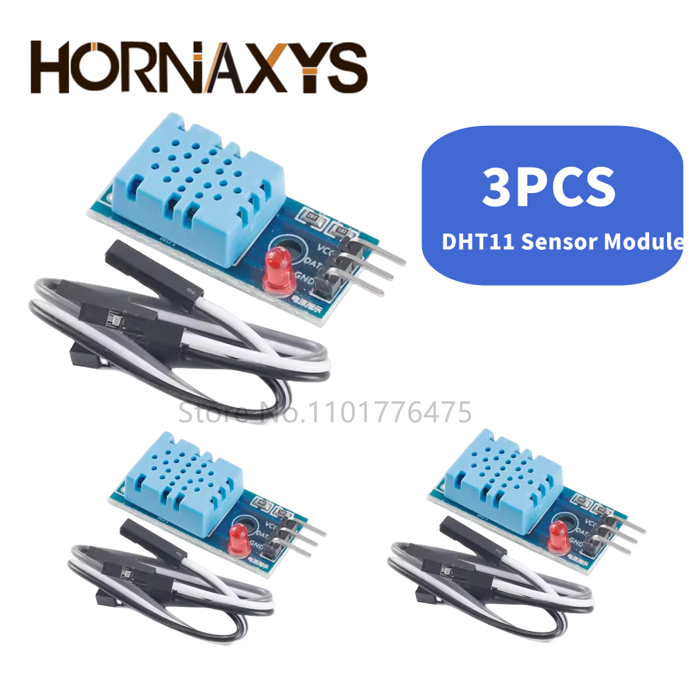 1-10pcs DHT11 Sensor Modules 3 - огляд і ціна Dht11