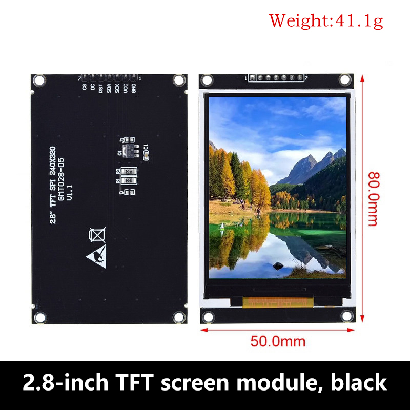 1.77/2.0/2.4/2.8 Inch SPI TFT  - огляд і ціна Tft Display 2.4