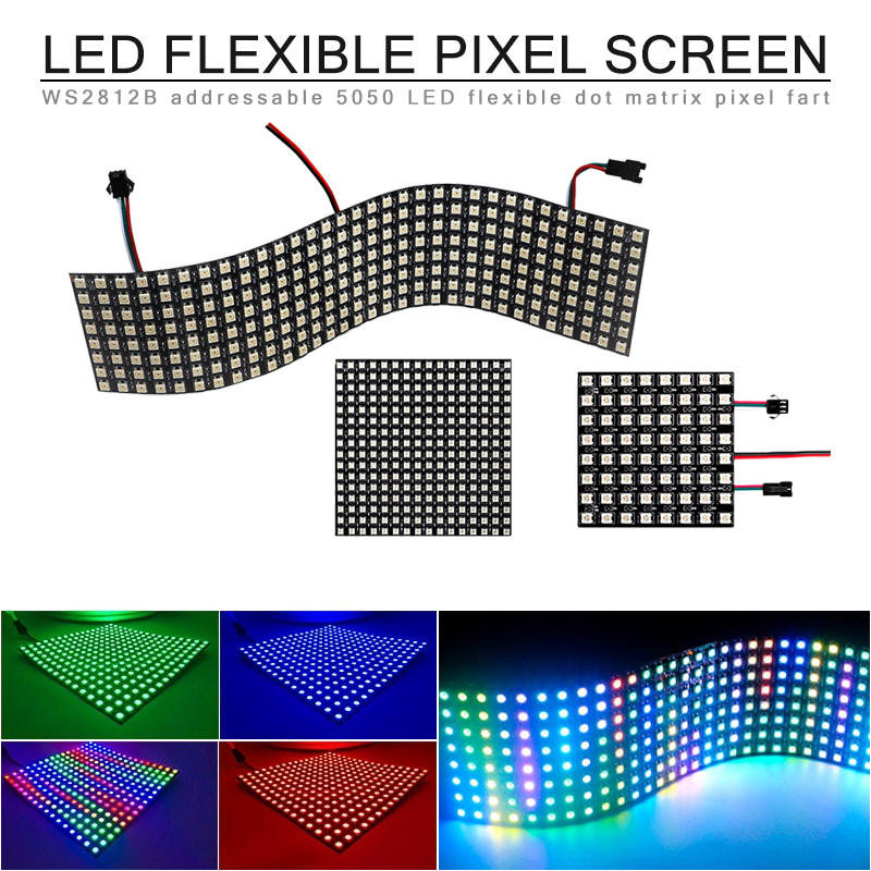 LED Digital Pixels Screen WS28 - огляд і ціна Ws2812B