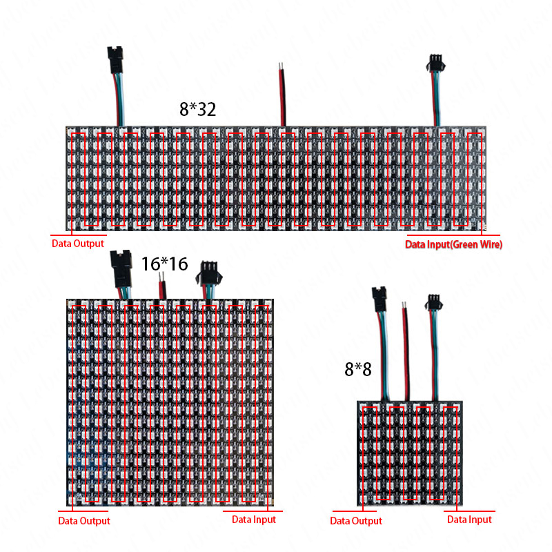 LED Digital Pixels Screen WS28 - огляд і ціна Ws2812B