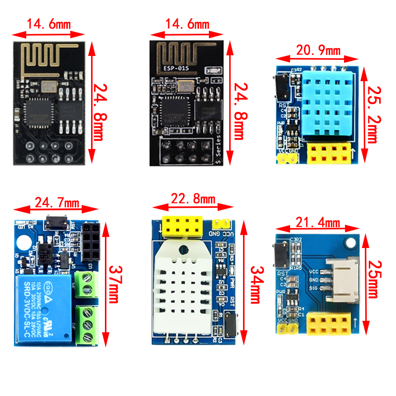 ESP8266 5V WiFi relay module D - огляд і ціна Dht11