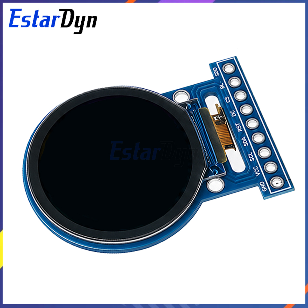 0.9 Inch Round TFT LCD Display - огляд і ціна Tft Display 2.4