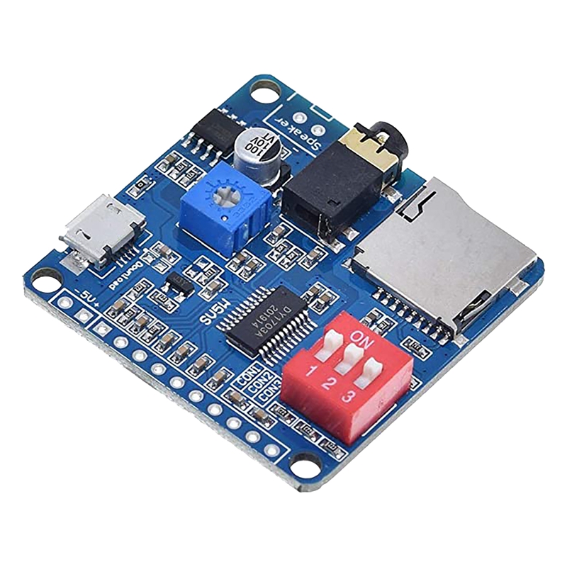 DY-SV5W Voice Playback Module  - огляд і ціна Sd Card Module