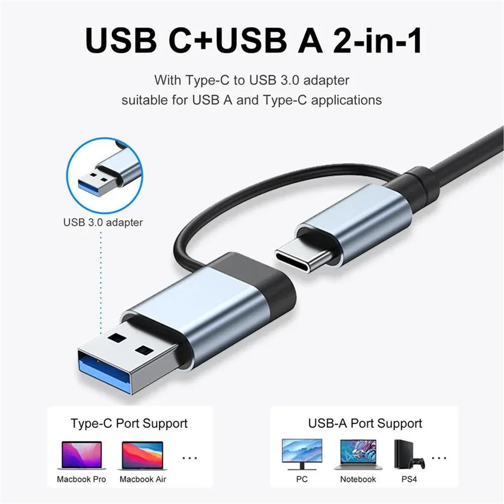 Type C Hub USB Splitter 8 In 1 - огляд і ціна Sd Card Module