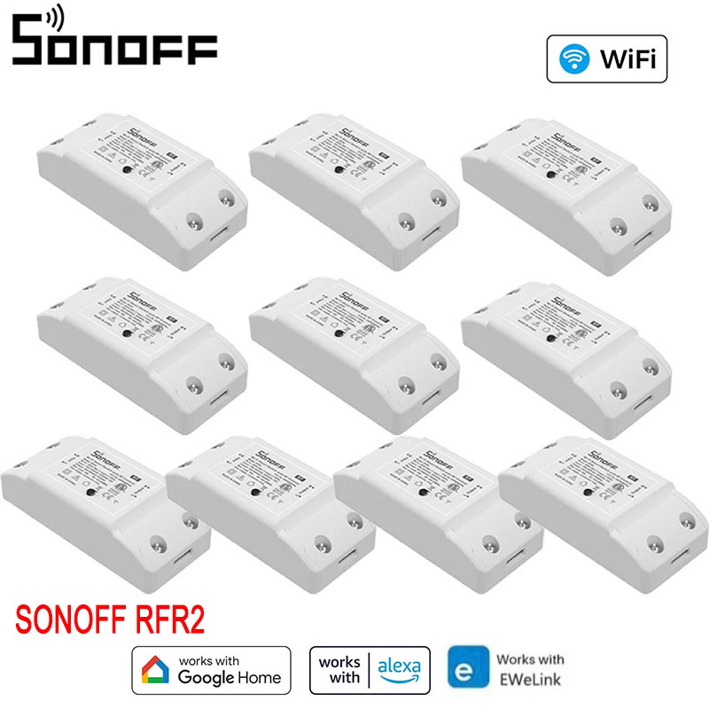 Smart Switch 1-10Pcs SONOFF RF - огляд і ціна Relay Module 1 Channel
