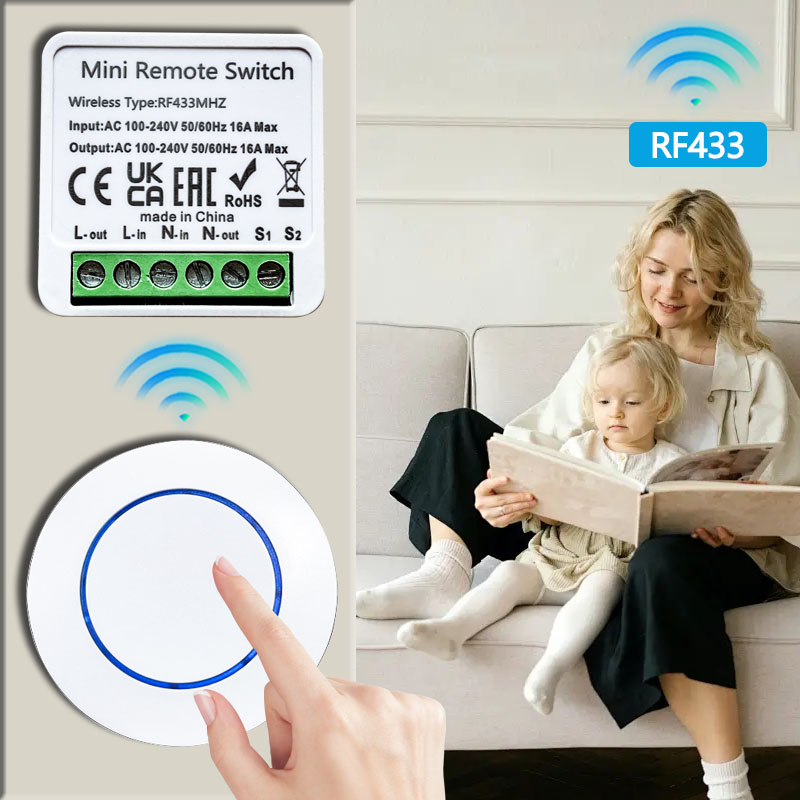 433HMz Wireless Light Switch 1 - огляд і ціна Ir Remote Module