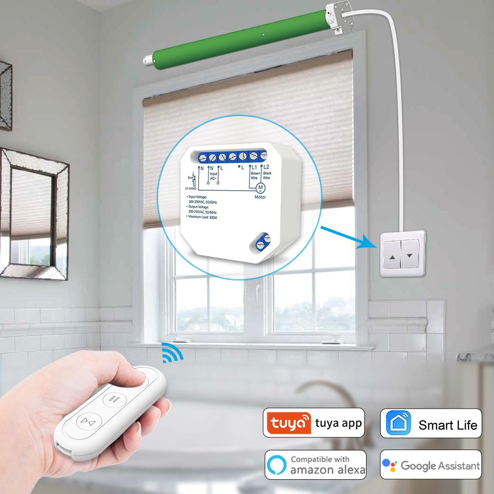 Tuya Smart Life Curtain Switch - огляд і ціна Ir Remote Module