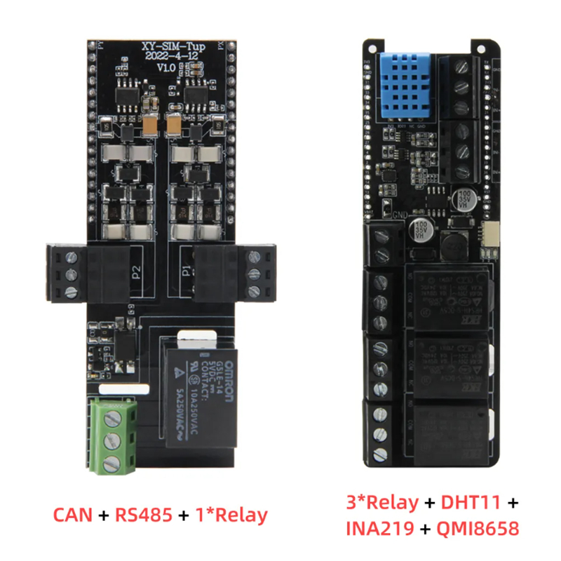 T-SimHat Expansion Board with  - огляд і ціна Dht11