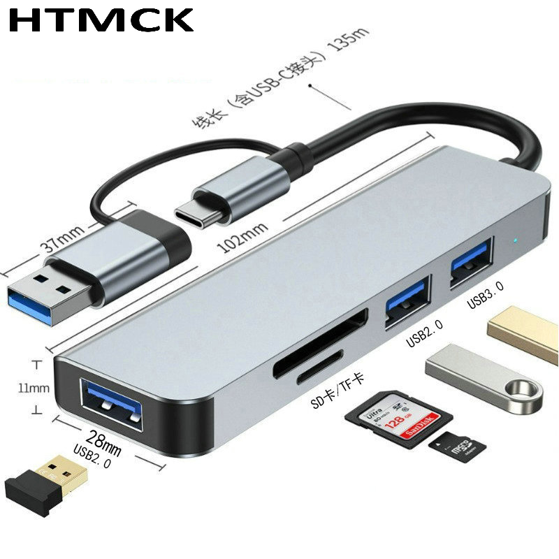 8-in-2 USB Type-C Multiport Do - огляд і ціна Sd Card Module
