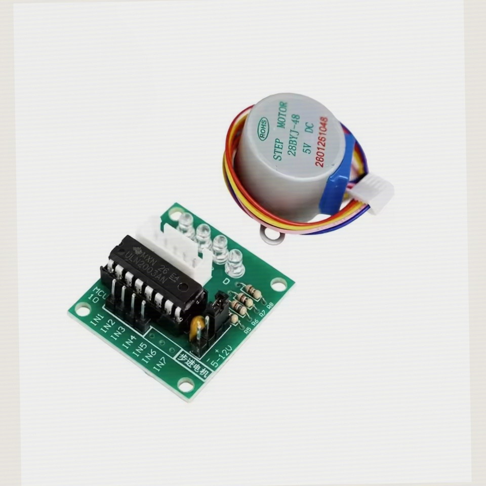 ULN2003 Driver  28BYJ-48 5V 4- - огляд і ціна Stepper Motor 28Byj