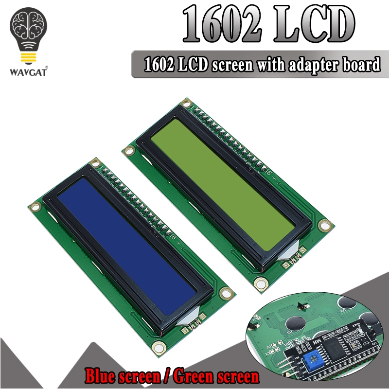 LCD1602 LCD Module Blue Screen - огляд і ціна Lcd 1602