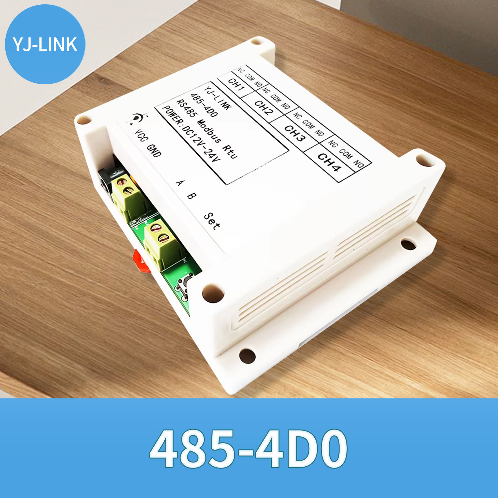 485-4DO RS485 4-channel Relay  - огляд і ціна Relay Module 4 Channel