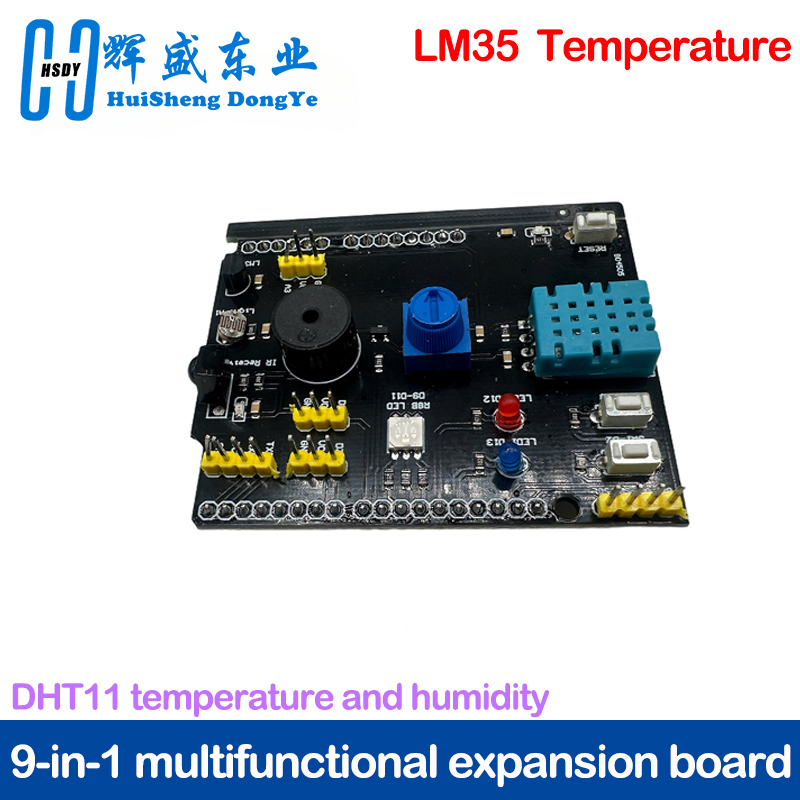 9 in 1 sensor board Multifunct - огляд і ціна Dht11