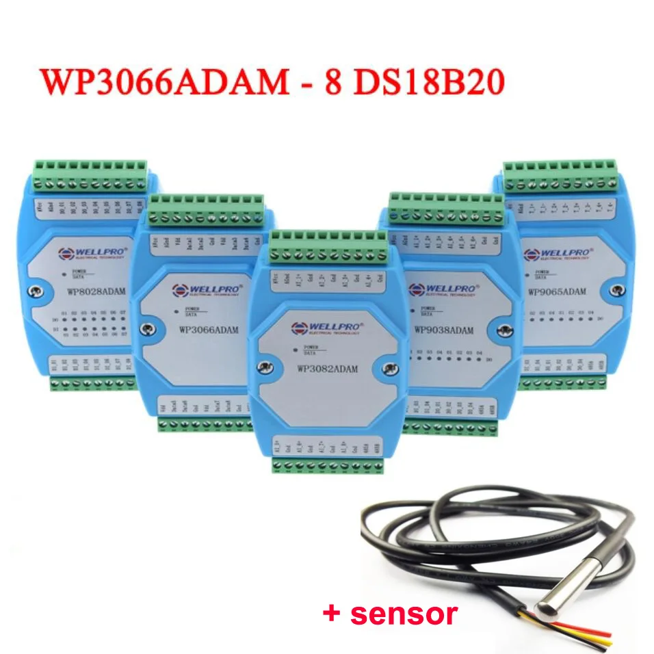 NF 8 Channel Input Temperature - огляд і ціна Ds18B20
