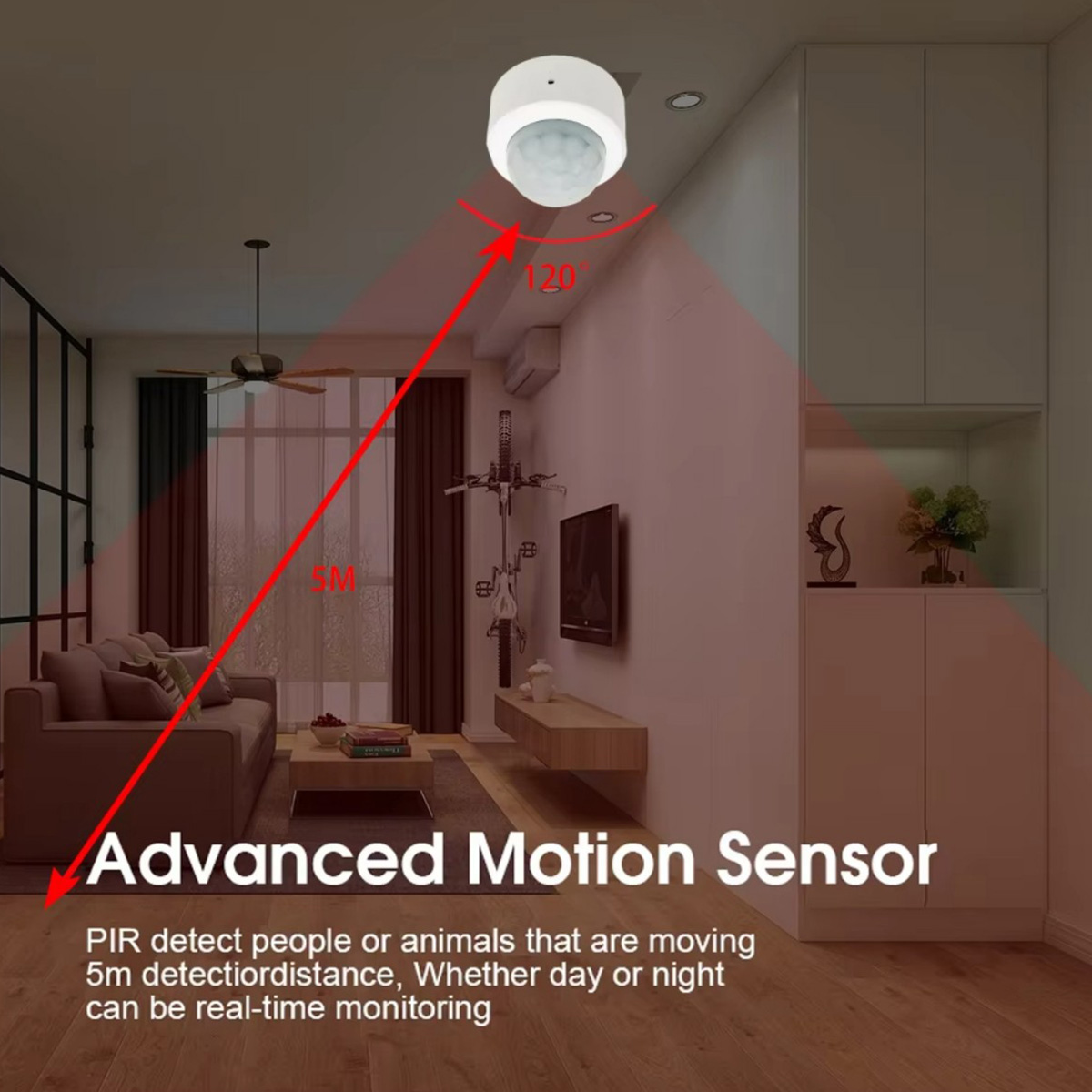 Zigbee3.0 Mini PIR Human Motio - огляд і ціна Pir Motion Sensor