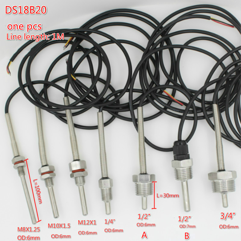 DS18B20 Digital Temperature Se - огляд і ціна Ds18B20