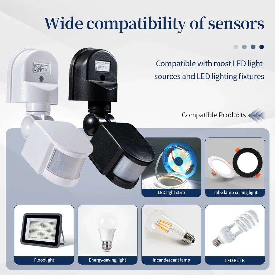 PIR Motion Sensor 220V 110V 12 - огляд і ціна Pir Motion Sensor