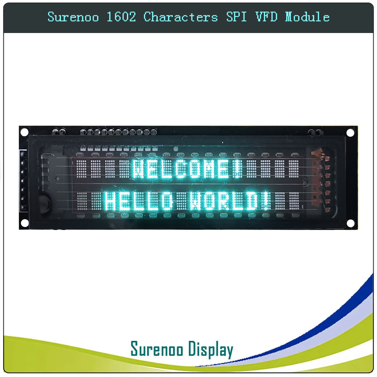 Surenoo 7P Serial SPI 1602 162 - огляд і ціна Lcd 1602